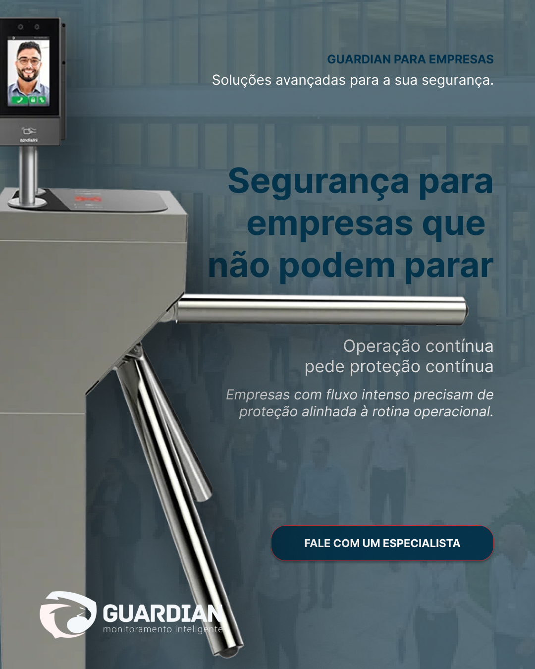 Segurança para empresas que não podem parar